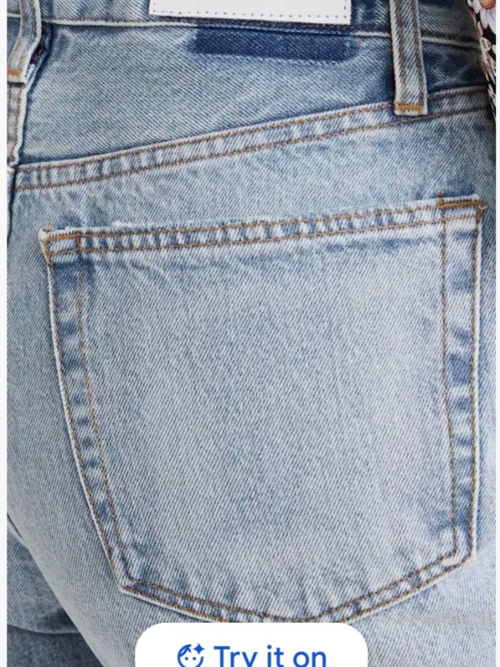 Re/Do 70's High rise Skinny Bootcut Model. - Picture 4 of 10